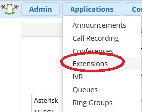 asterisk extensions